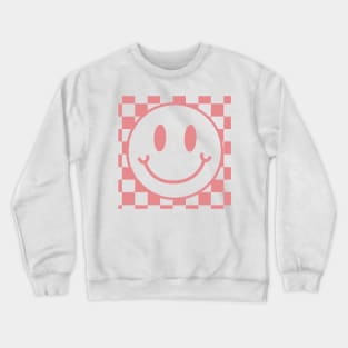 Preppy Smiley Face Crewneck Sweatshirt